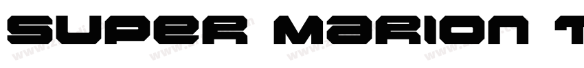 Super Marion Two字体转换